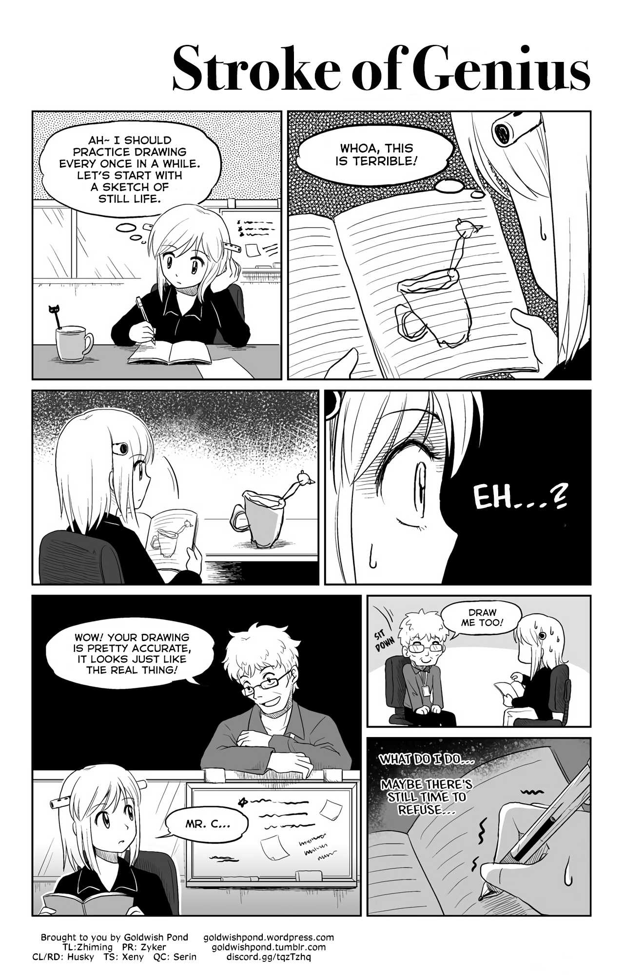 You Didn't See Anything Chapter 27 page 1 - Chapter 27: Stroke of Genius