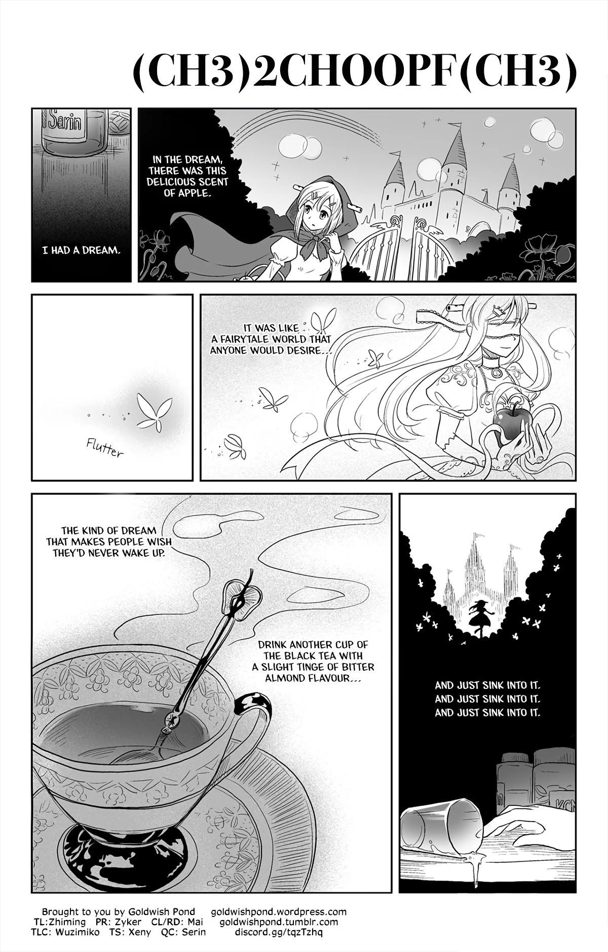 You Didn't See Anything Chapter 32 page 1 - Chapter 32: (CH3)2CHOOPF(CH3)