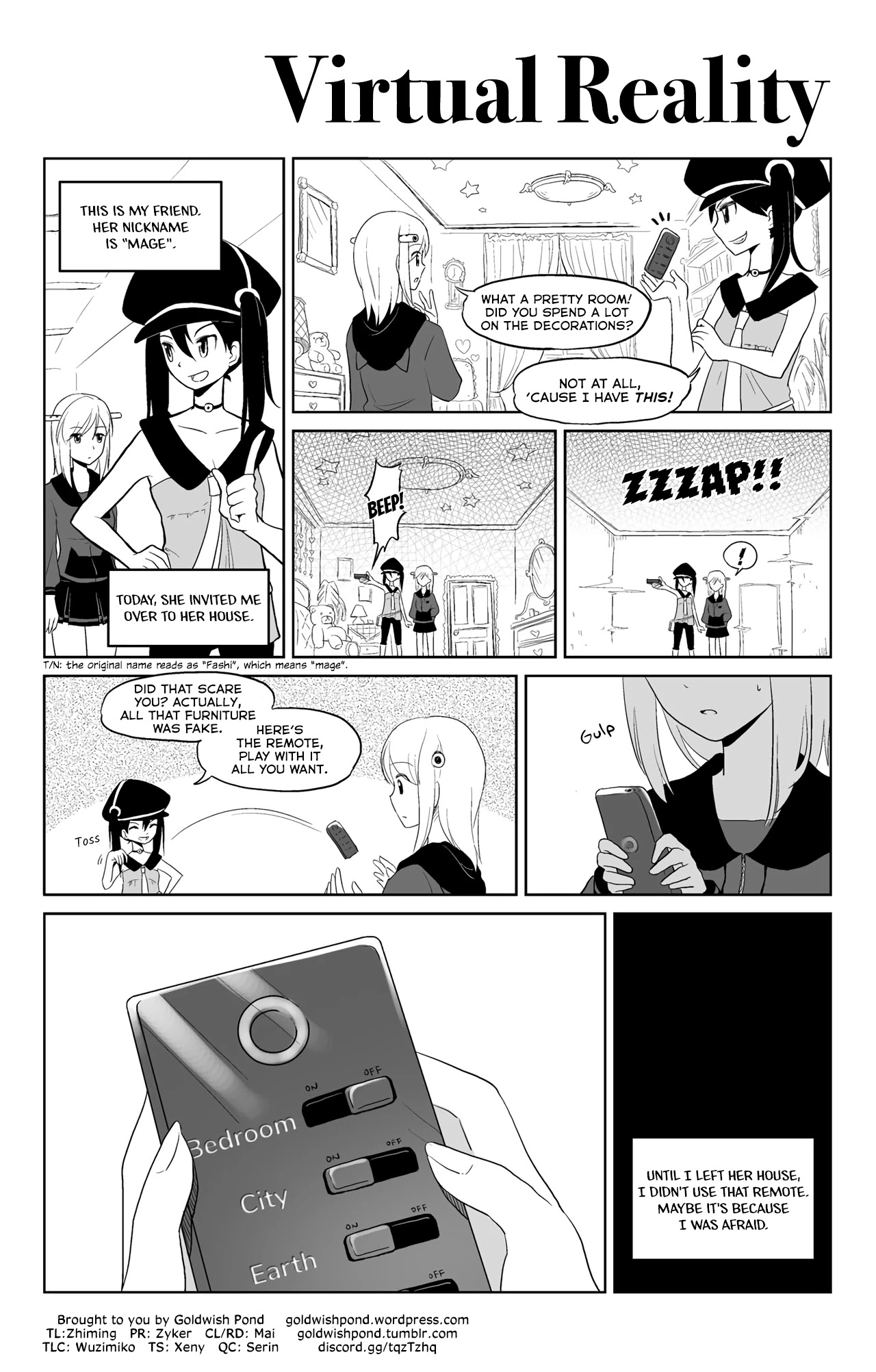 You Didn't See Anything Chapter 36 page 1 - Chapter 36: Virtual Reality