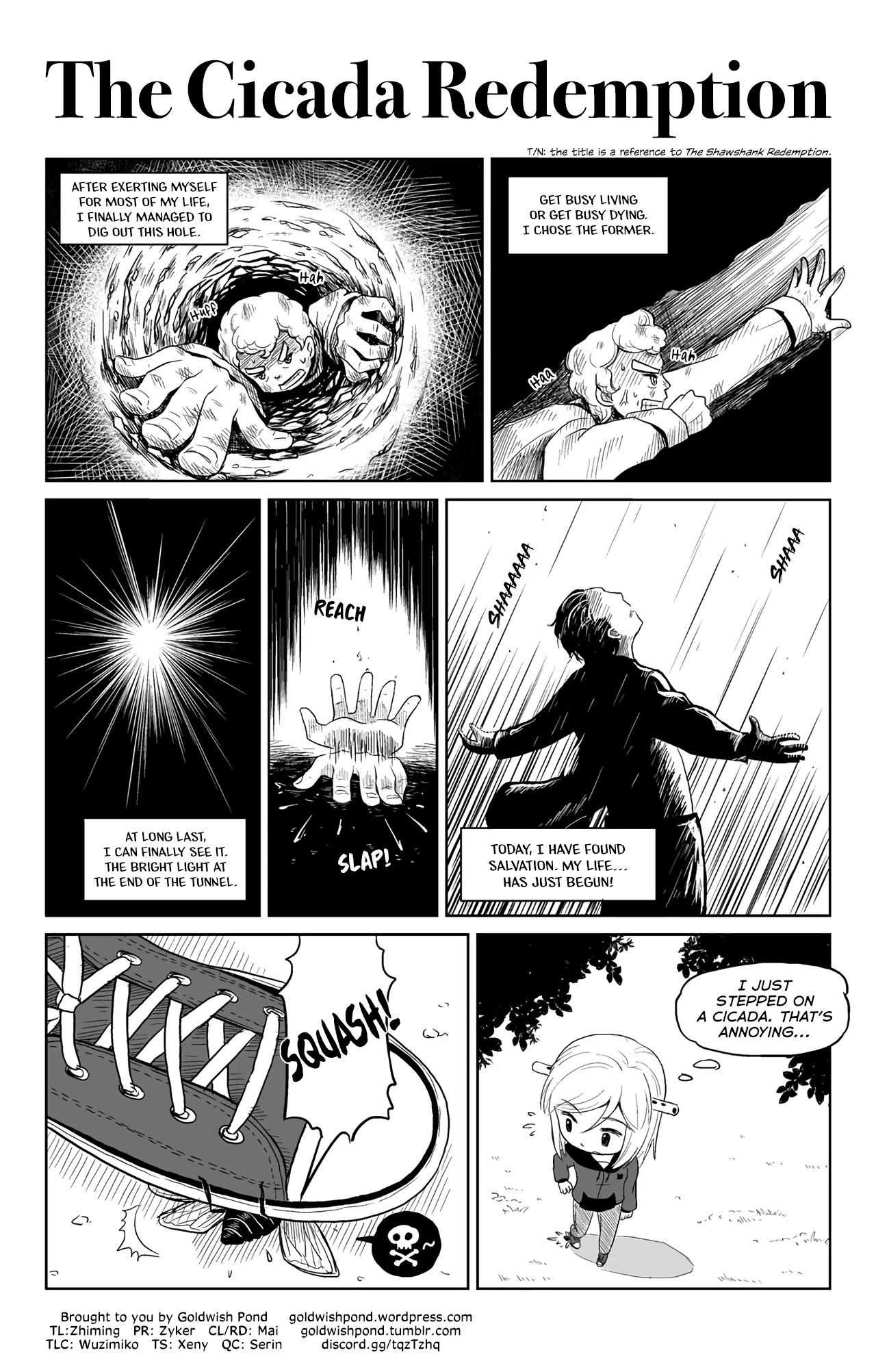 You Didn't See Anything Chapter 39 page 1 - Chapter 39: The Cicada Redemption