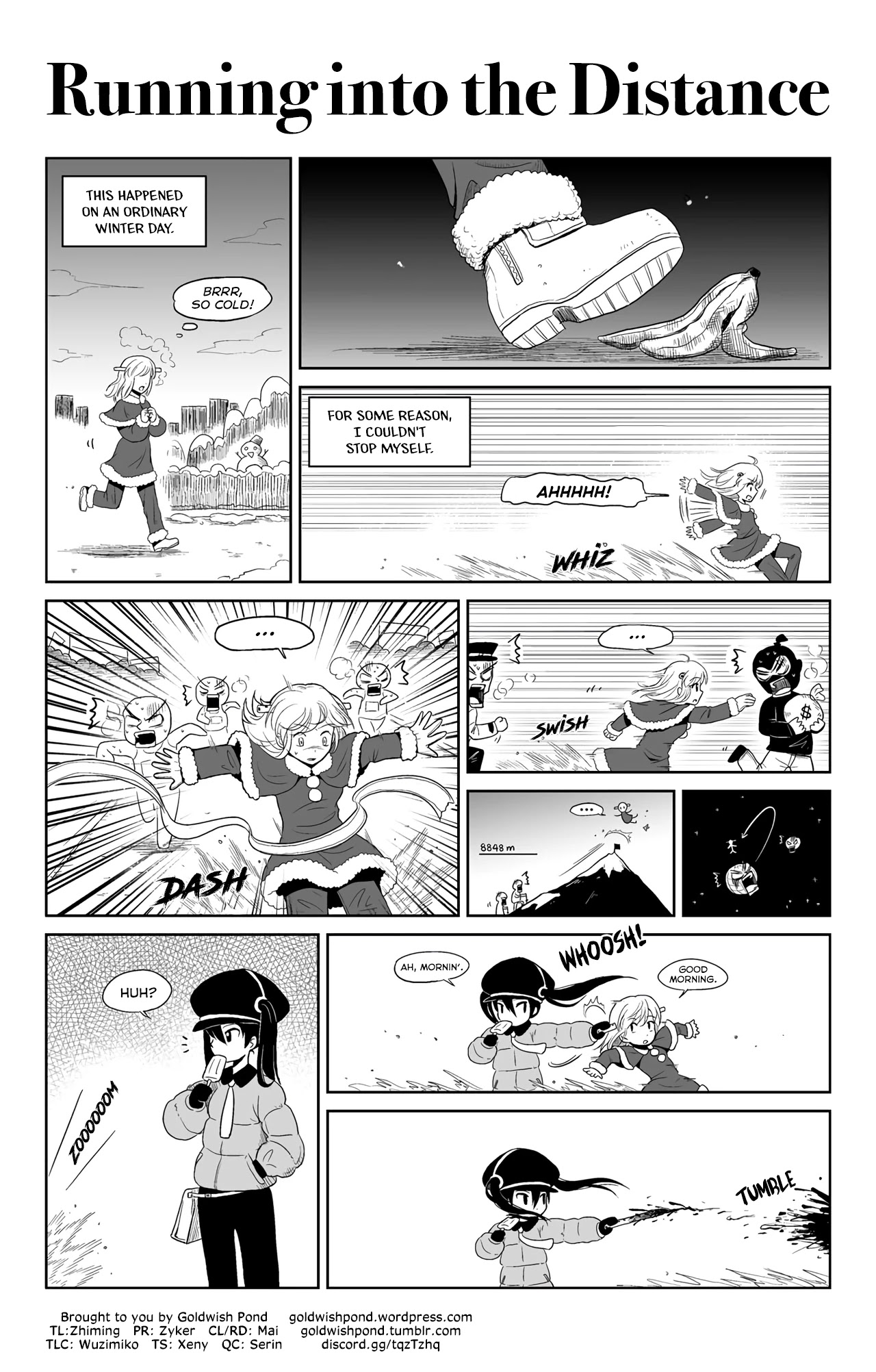 You Didn't See Anything Chapter 40 page 1 - Chapter 40: Running Into The Distance