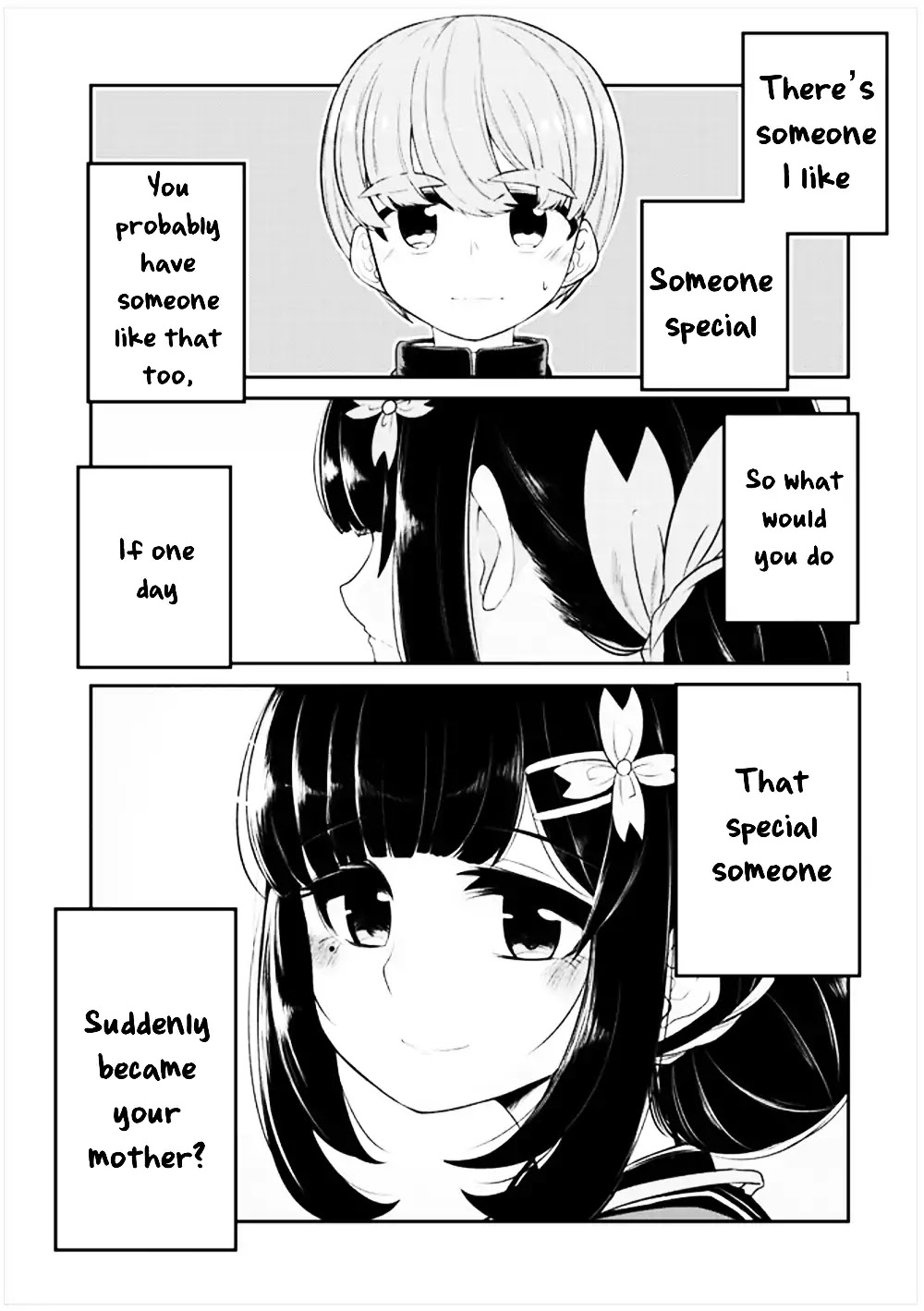 You Don't Want a Childhood Friend as Your Mom? Chapter 1 page 1 - Chapter 1