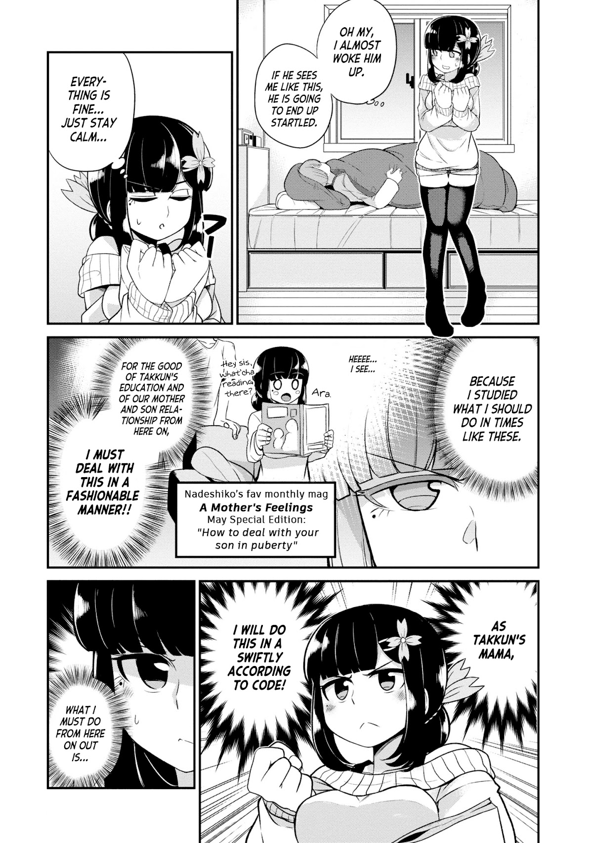 You Don't Want a Childhood Friend as Your Mom? Chapter 9 page 3 - Chapter 9