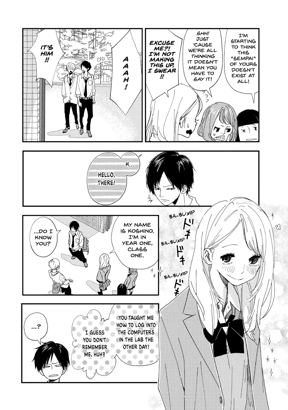 You Got Me, Sempai! Chapter 1 page 19 - Chapter 1: Vol.1 Episode 1: I'm Going Out with Sempai!