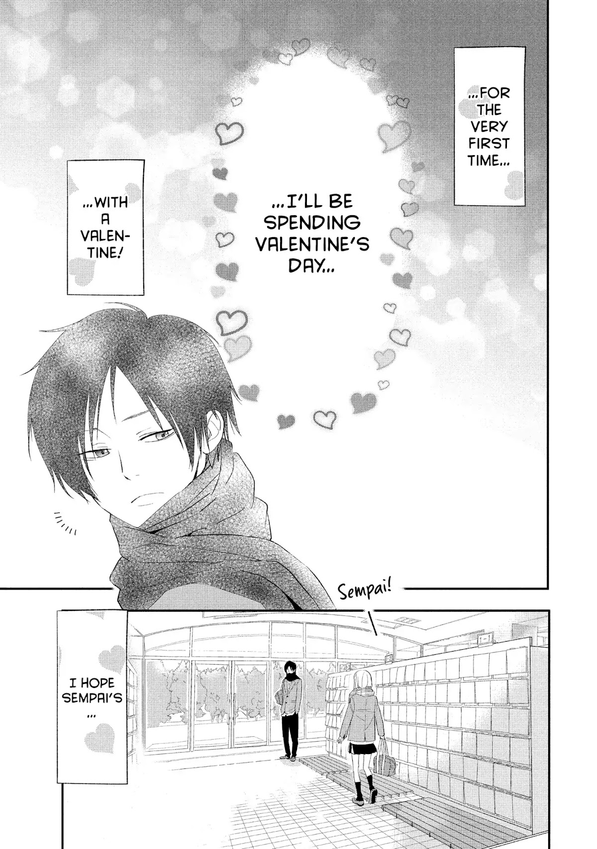 You Got Me, Sempai! Chapter 12 page 3 - Chapter 12: Vol.3 Episode 12: Valentine's Day with Sempai!