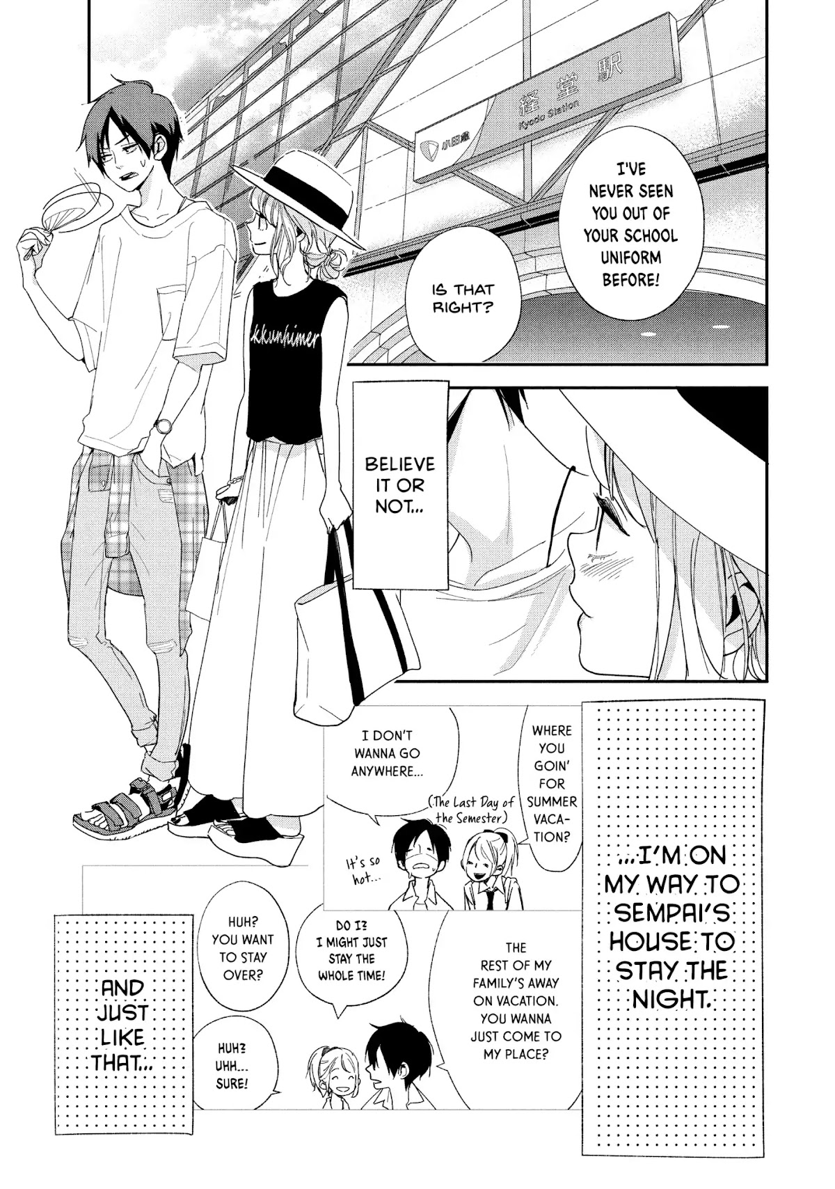 You Got Me, Sempai! Chapter 3 page 3 - Chapter 3: Vol.1 Episode 3: I'm Staying The Night At Sempai's Place!