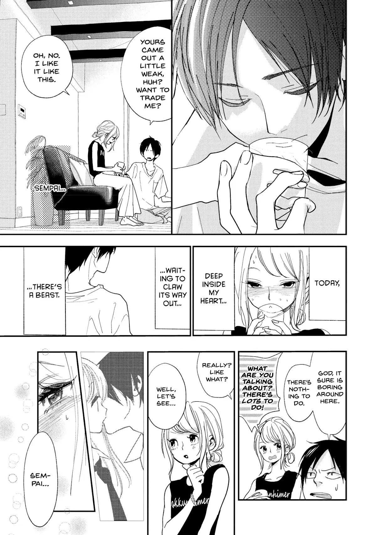 You Got Me, Sempai! Chapter 3 page 7 - Chapter 3: Vol.1 Episode 3: I'm Staying The Night At Sempai's Place!
