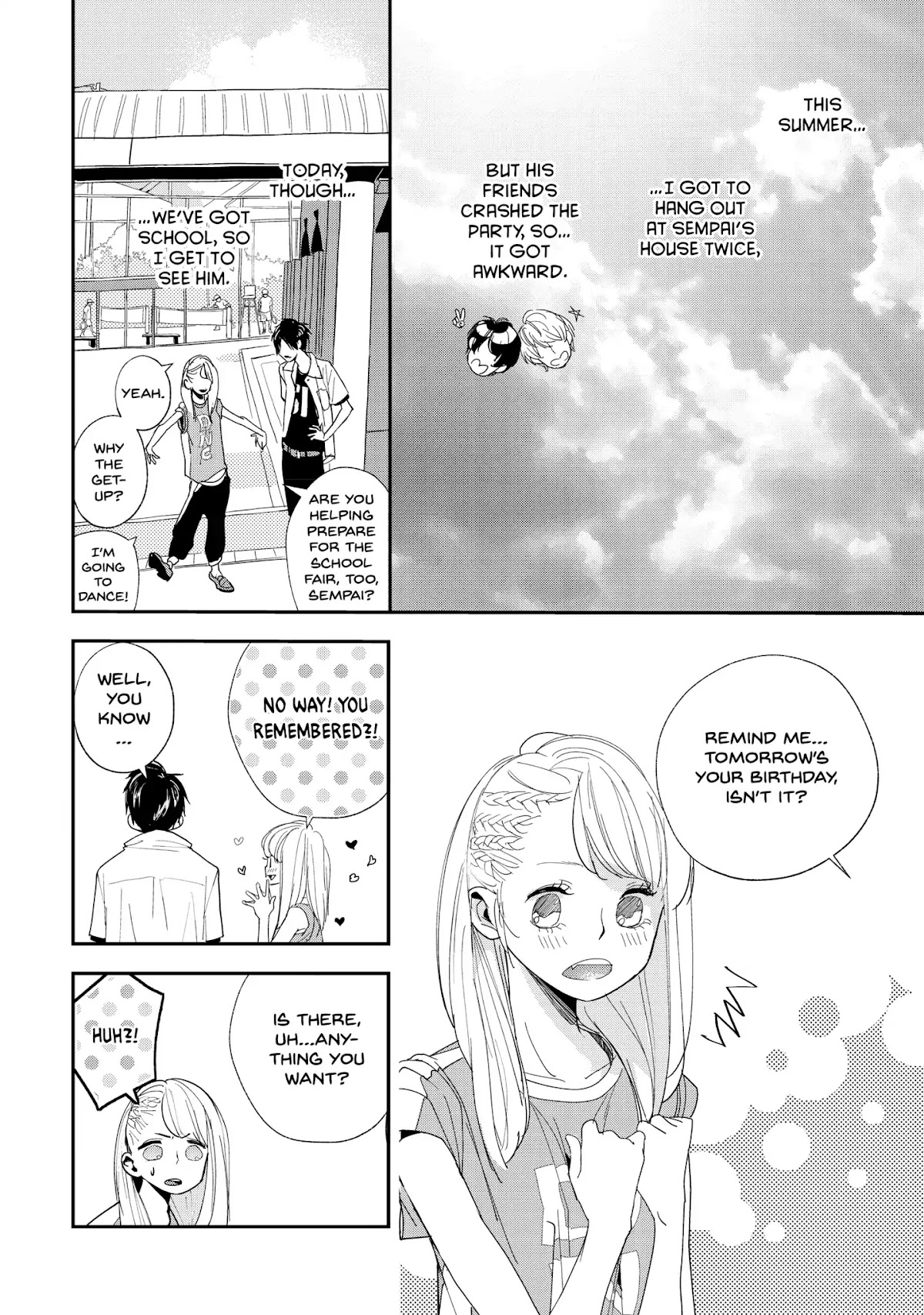 You Got Me, Sempai! Chapter 4 page 4 - Chapter 4: Vol.1 Episode 4: Sempai Remembered My Birthday!