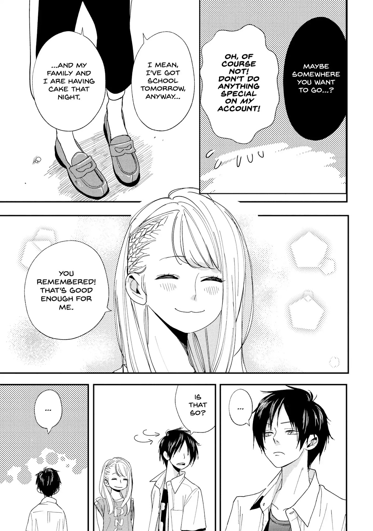 You Got Me, Sempai! Chapter 4 page 5 - Chapter 4: Vol.1 Episode 4: Sempai Remembered My Birthday!
