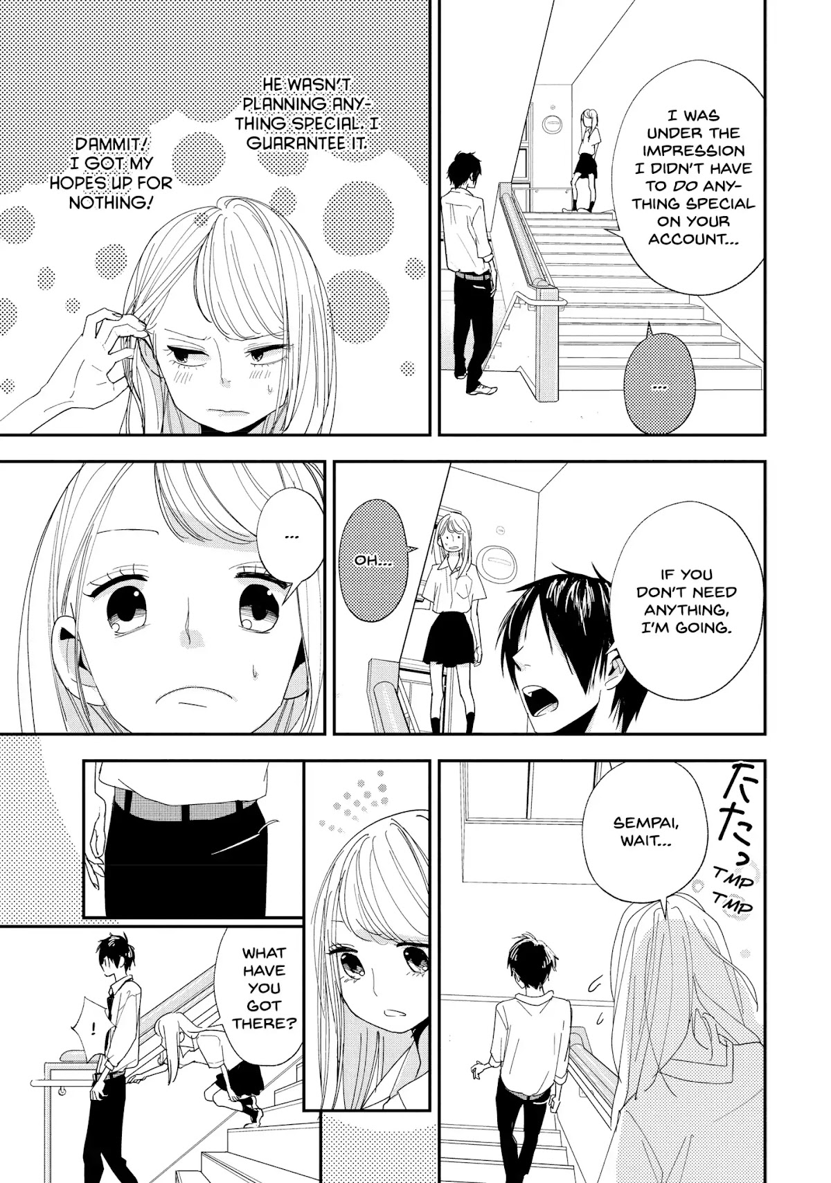 You Got Me, Sempai! Chapter 4 page 9 - Chapter 4: Vol.1 Episode 4: Sempai Remembered My Birthday!