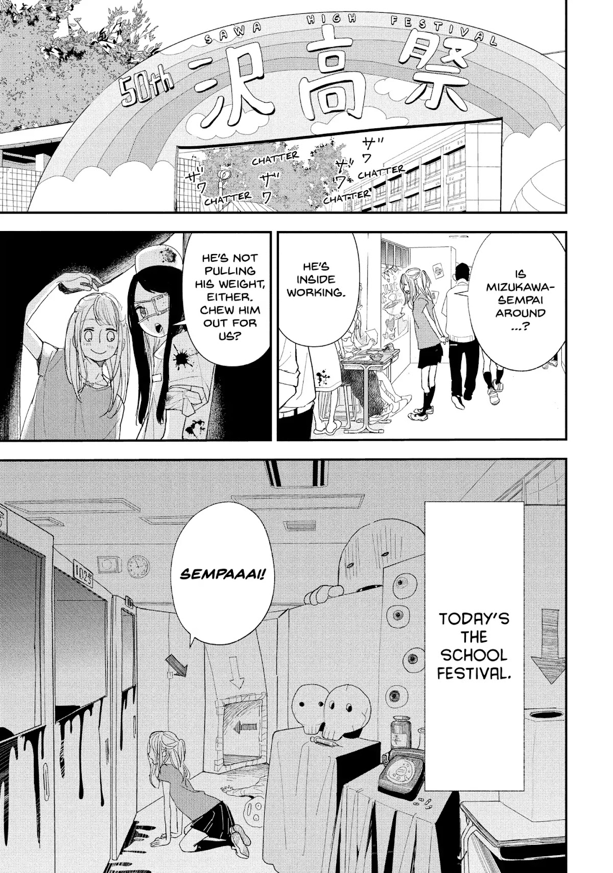 You Got Me, Sempai! Chapter 5 page 8 - Chapter 5: Vol.2 Episode 5: Sempai and the Cultural Festival