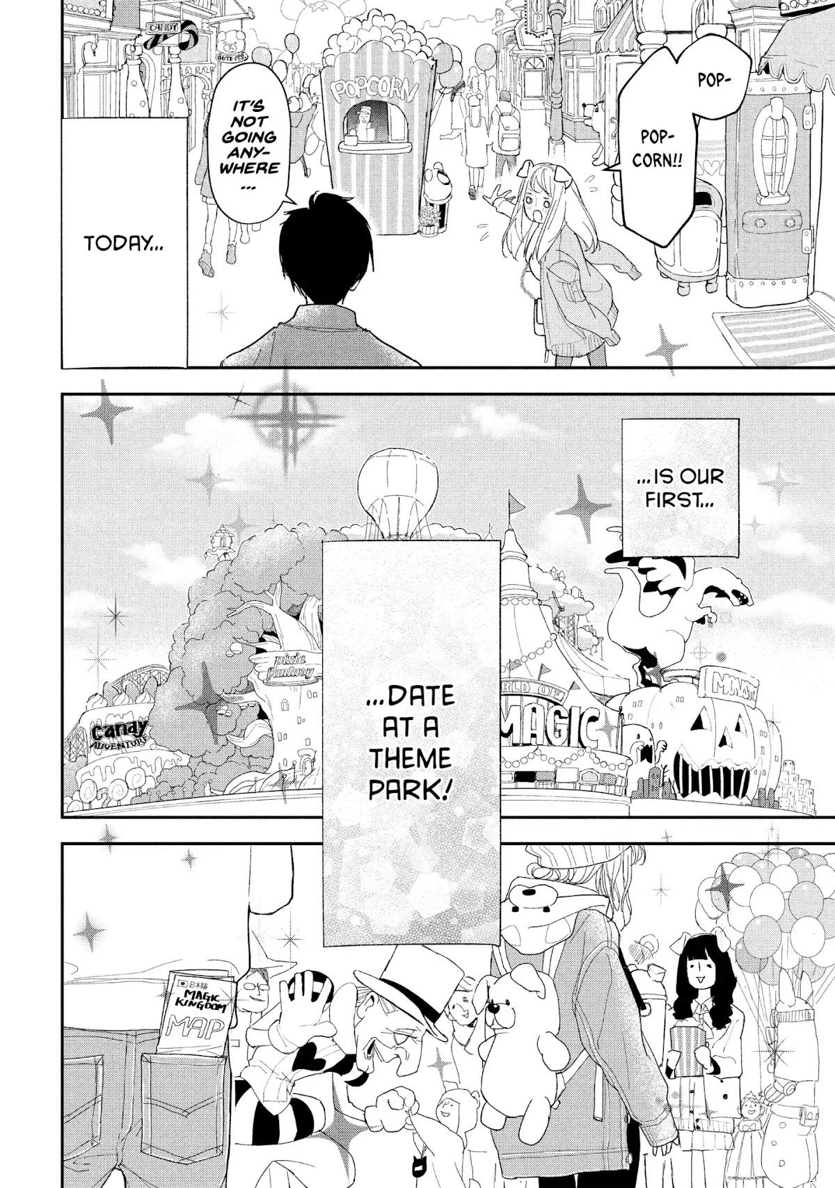 You Got Me, Sempai! Chapter 8 page 4 - Chapter 8: Vol.2 Episode 8: Sempai and the Theme Park Date!