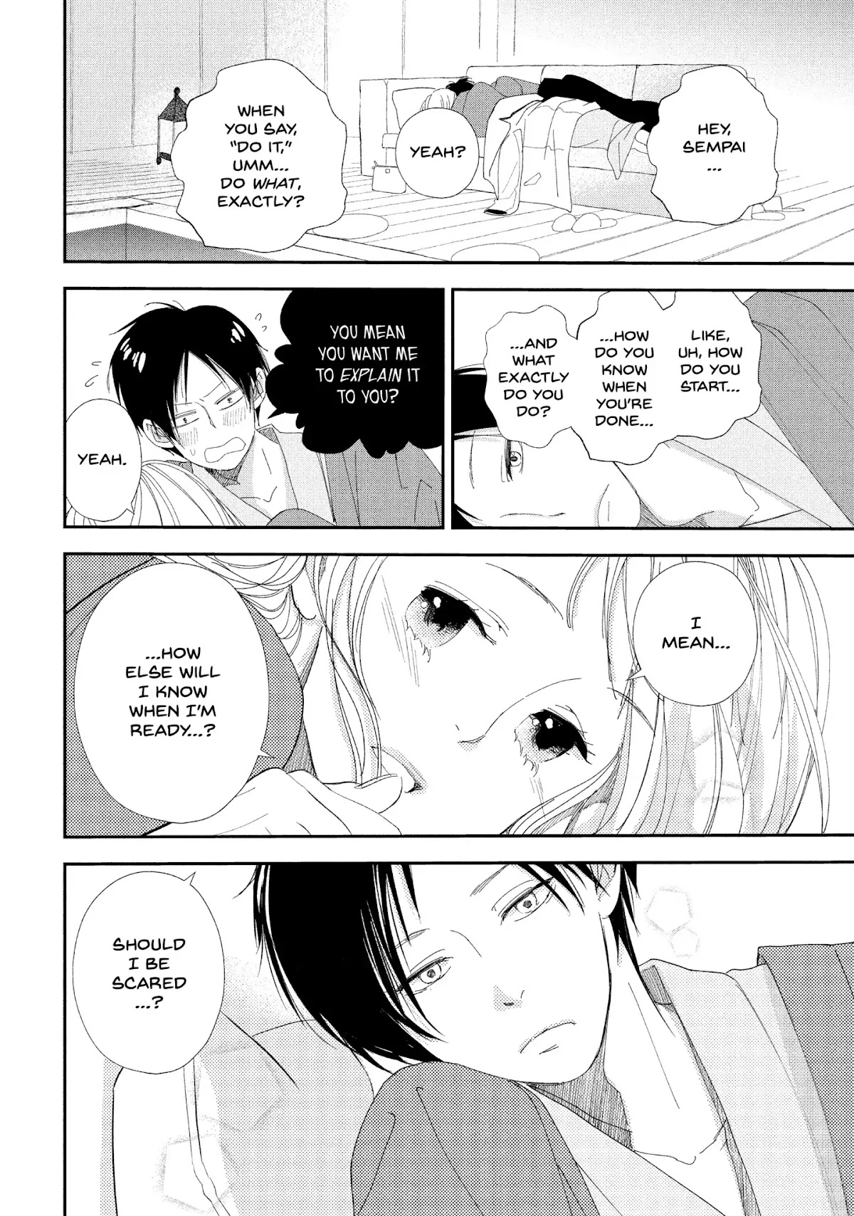 You Got Me, Sempai! Chapter 9 page 28 - Chapter 9: Vol.3 Episode 9: I'm Staying the Night with Sempai--Again!