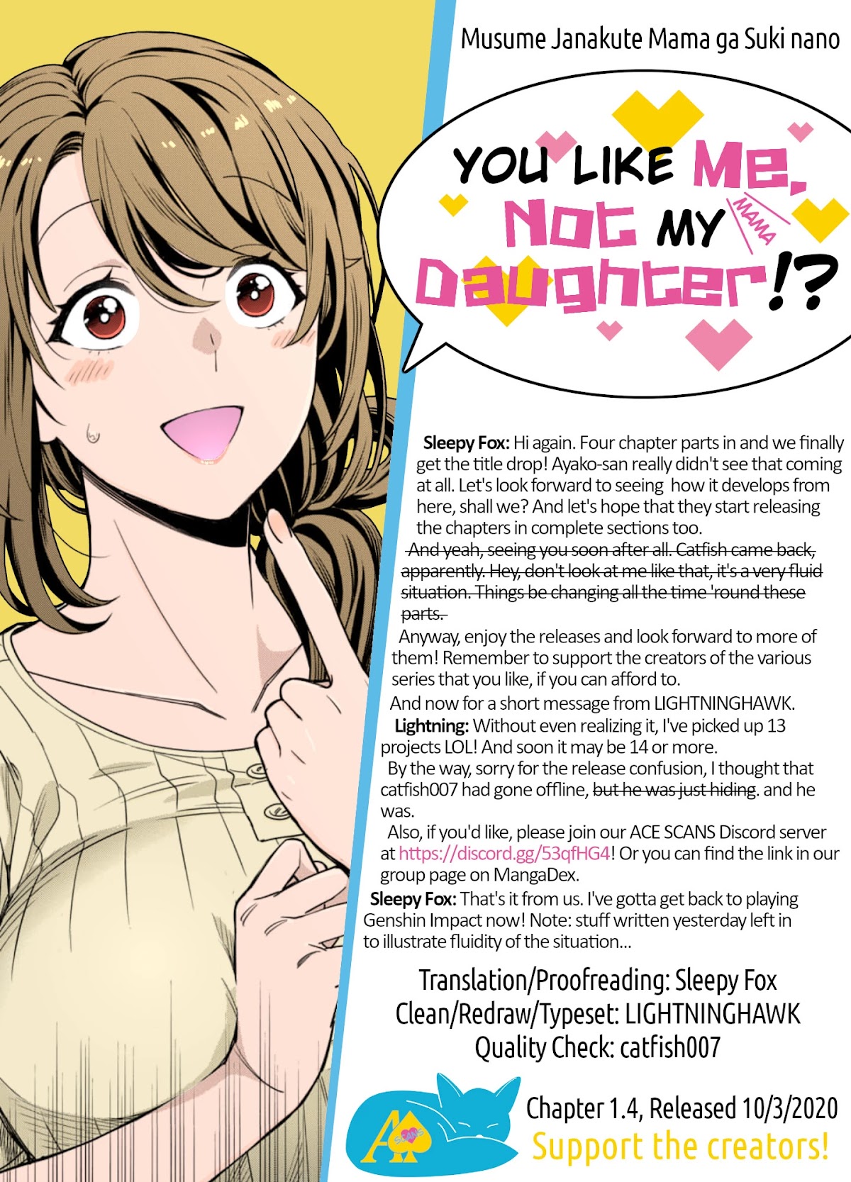 You Like Me, Not My Daughter?! Chapter 1.1 page 40 - Chapter 1.1 - 1.5