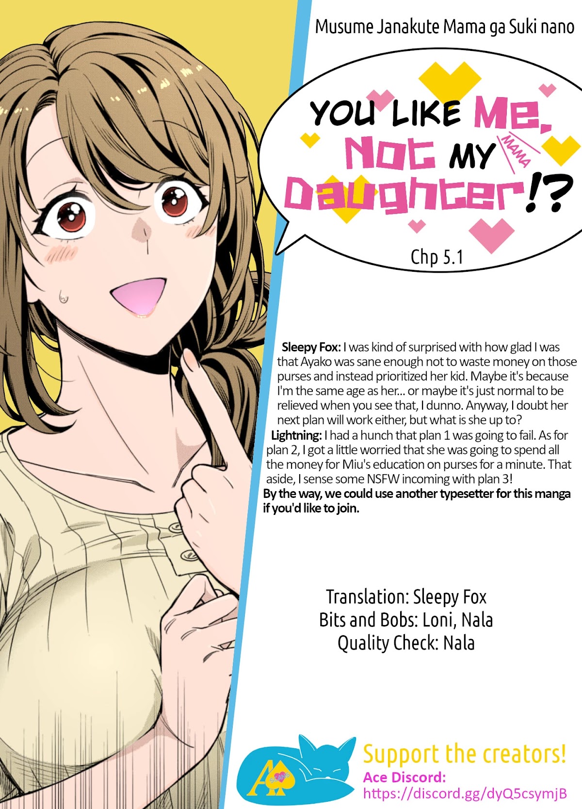 You Like Me, Not My Daughter?! Chapter 5.1 page 10 - Chapter 5.1 - 5.4