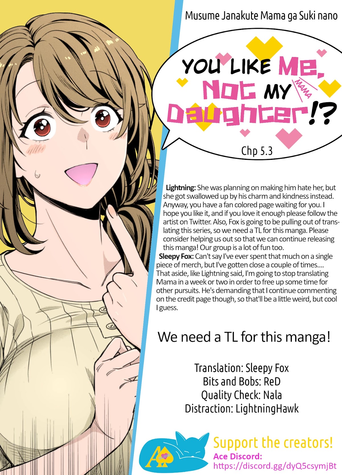 You Like Me, Not My Daughter?! Chapter 5.1 page 32 - Chapter 5.1 - 5.4