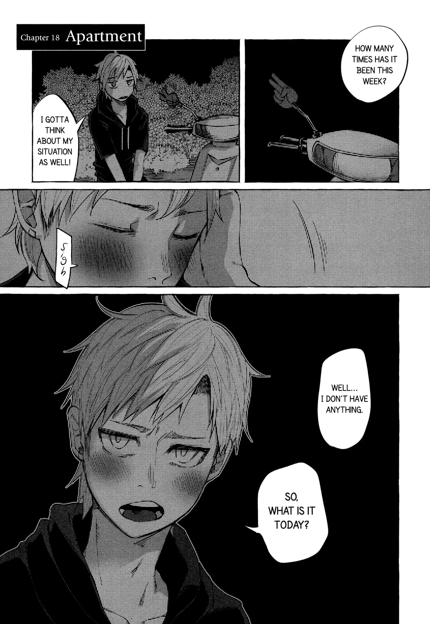 You Loved Me So Much It Hurt Chapter 18 page 1 - Chapter 18: Apartment