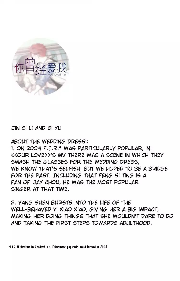 You Loved Me Chapter 2 page 38 - Chapter 2: You Are Cute When You Wear A Wedding Dress