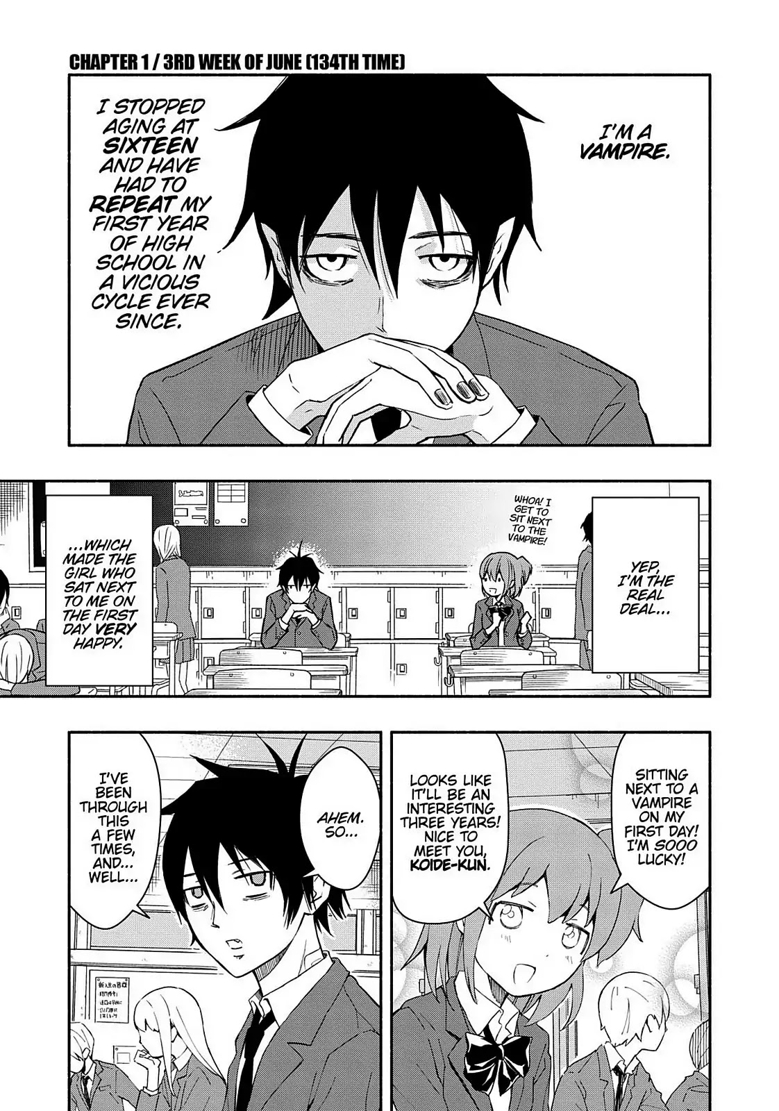 You no Ataranai Koide-kun Chapter 1 page 7 - Chapter 1: 3rd Week of June 134th Time