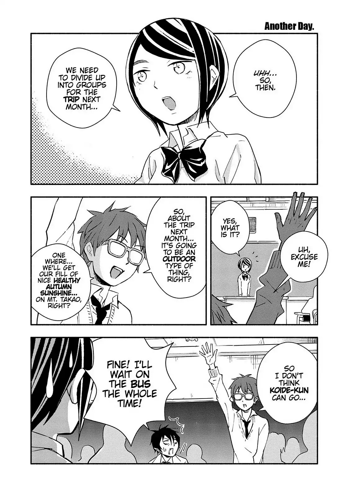You no Ataranai Koide-kun Chapter 12 page 2 - Chapter 12: 4th Week of September (134th Time)