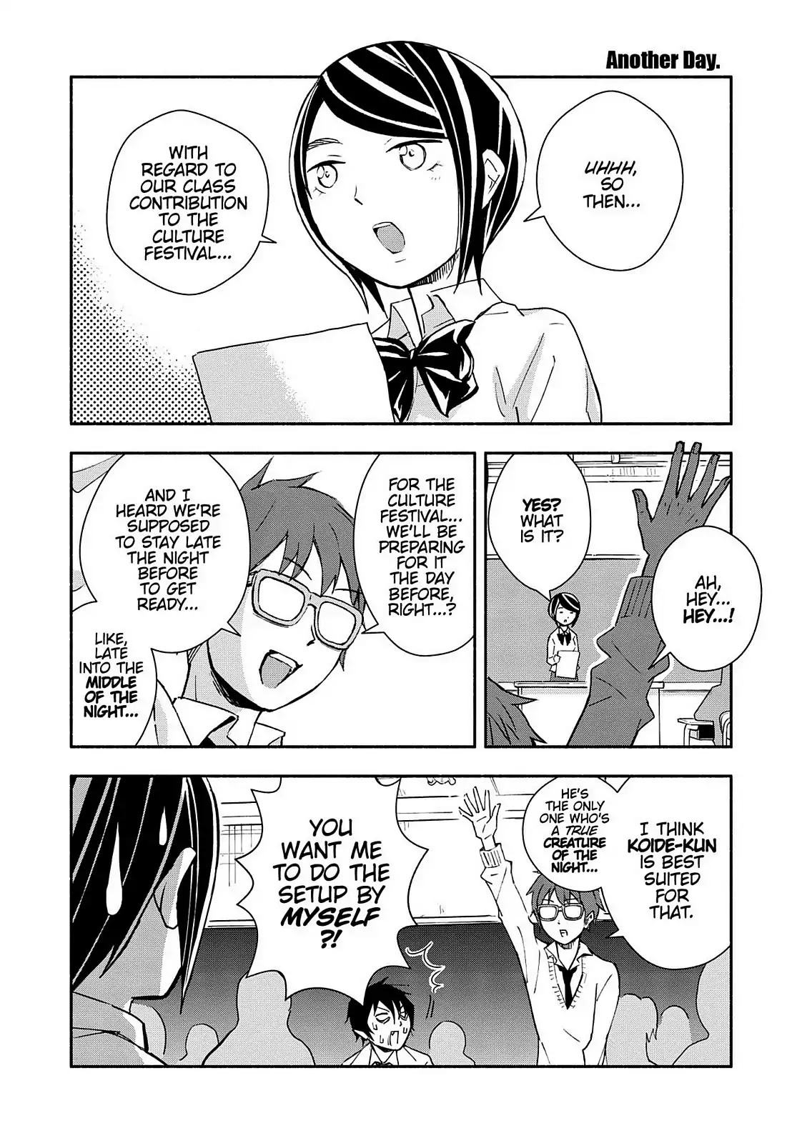 You no Ataranai Koide-kun Chapter 12 page 3 - Chapter 12: 4th Week of September (134th Time)