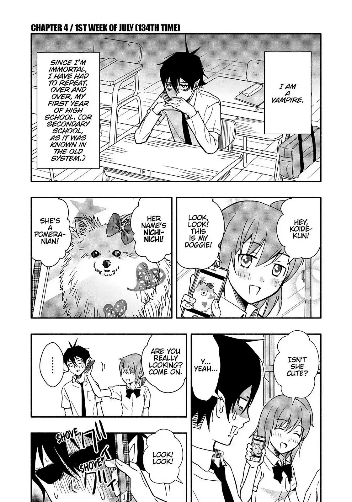 You no Ataranai Koide-kun Chapter 4 page 1 - Chapter 4: 1st Week of July (134th Time)