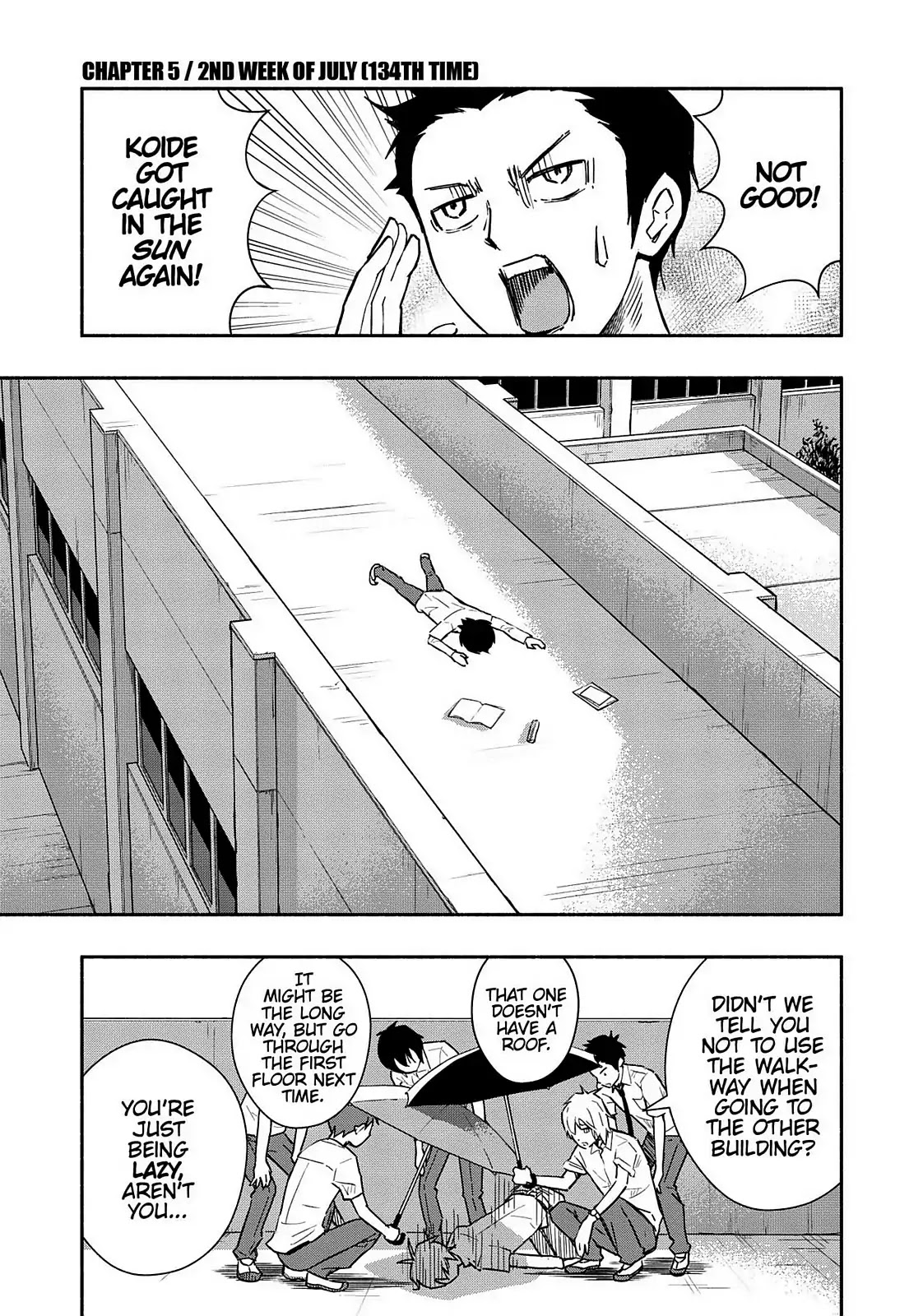 You no Ataranai Koide-kun Chapter 5 page 1 - Chapter 5: 2nd Week of July (134th Time)