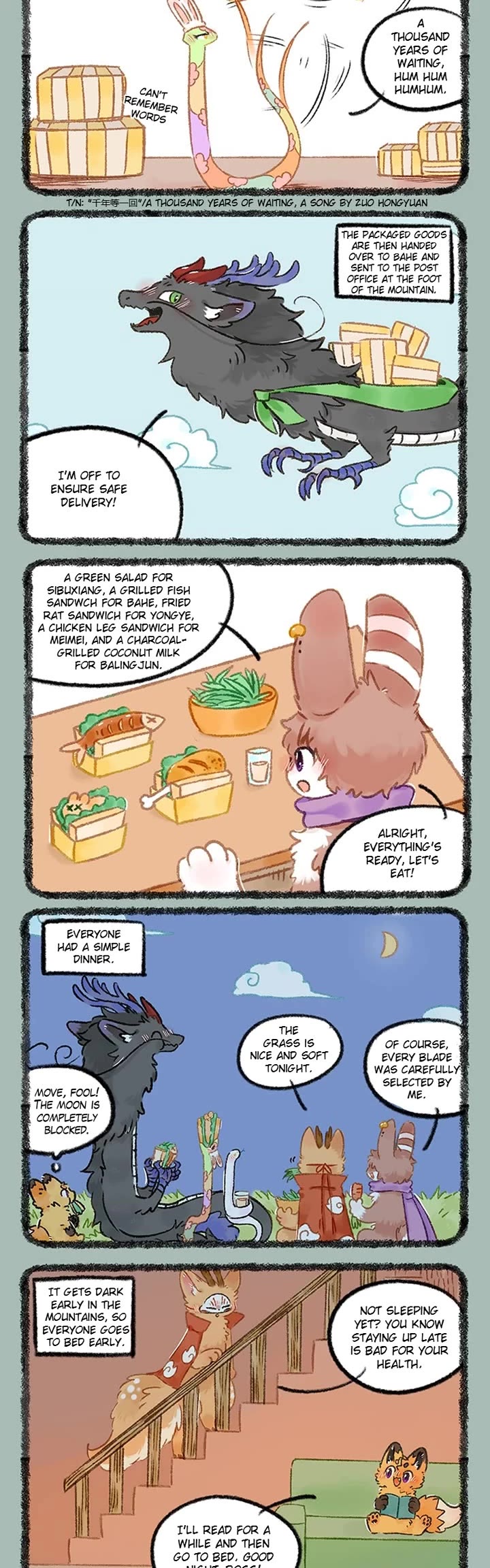 You Shou Yan Chapter 1083 page 2 - Chapter 1083: A Day at Deerman's (part 2)