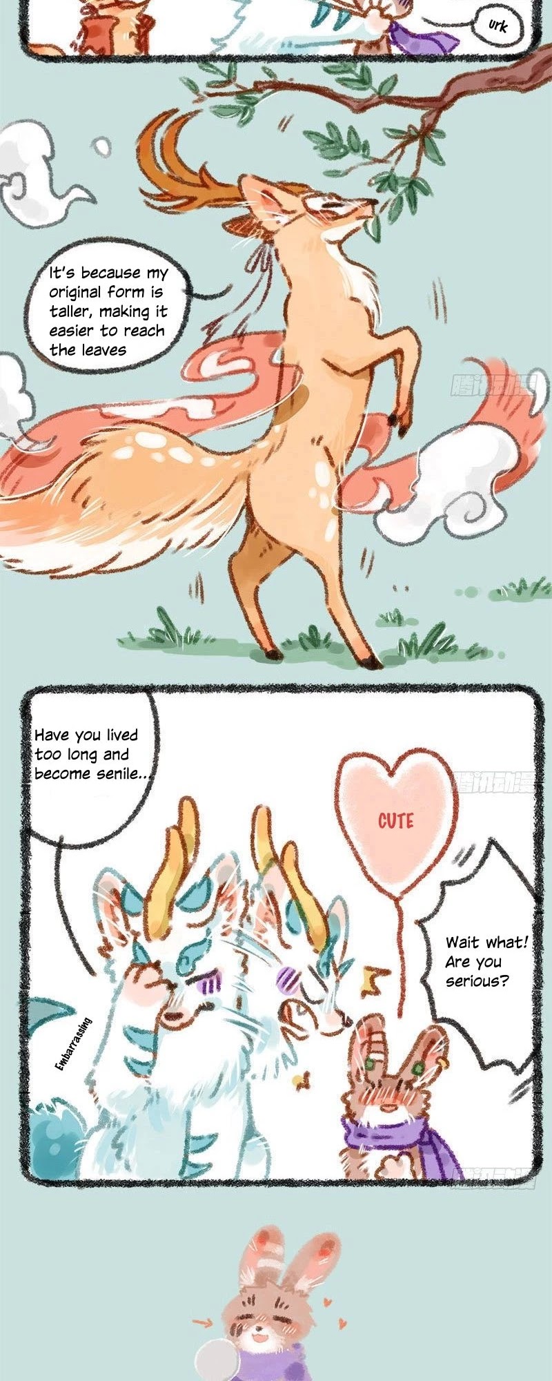 You Shou Yan Chapter 11 page 3 - Chapter 11: Peach Blossom Lake is thousands of feet deep, but not as deep as the love for fishing