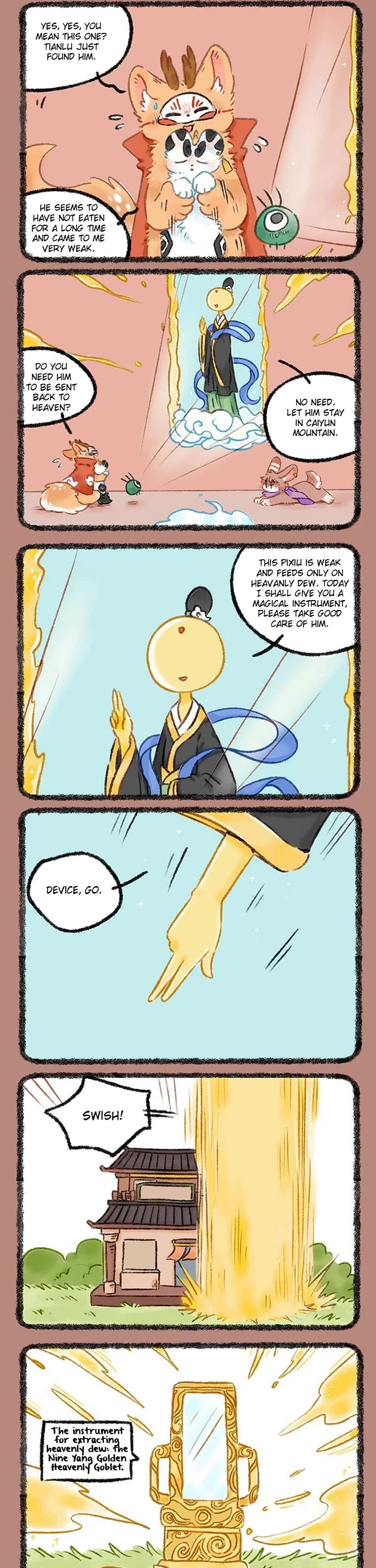 You Shou Yan Chapter 1100 page 3 - Chapter 1100: A Call from Heaven