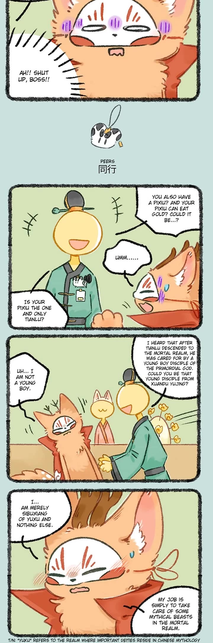You Shou Yan Chapter 1244 page 2 - Chapter 1244: The Zookeeper/Peers