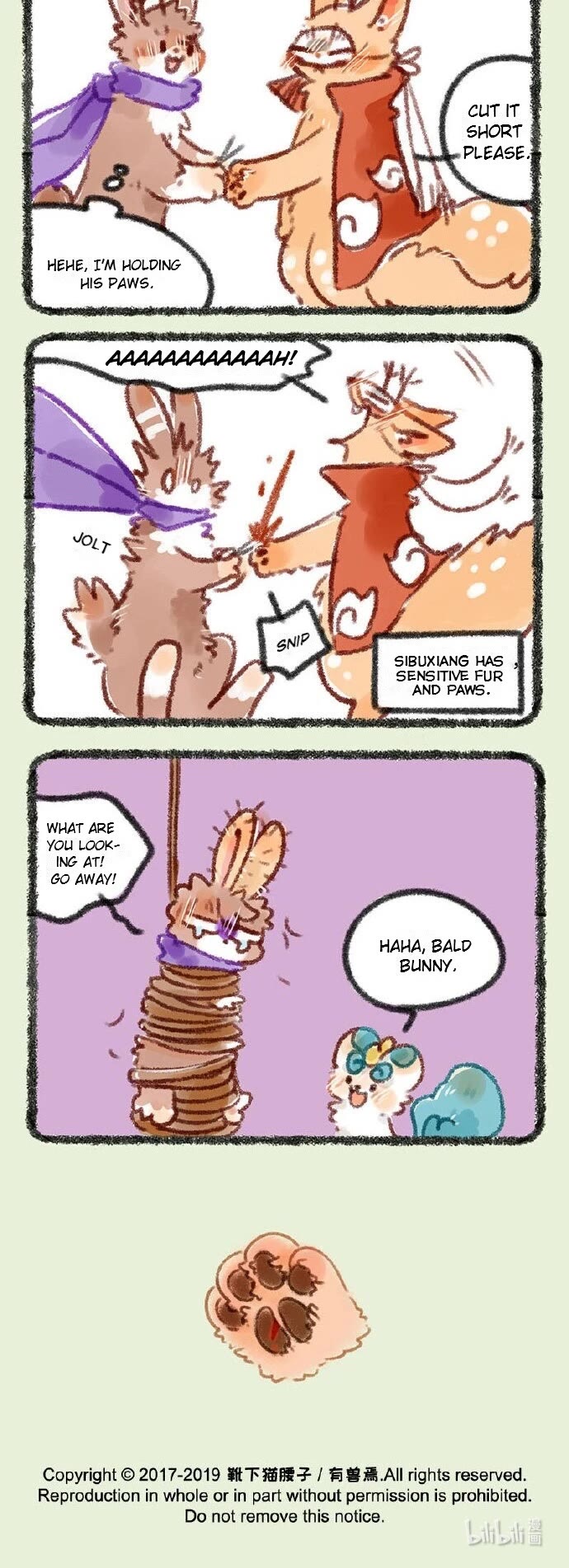 You Shou Yan Chapter 244 page 3 - Chapter 244: Furry Paws/Accident
