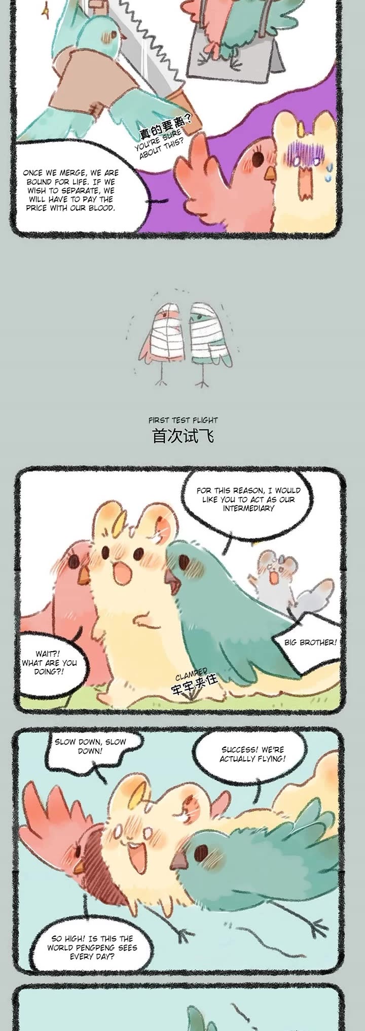 You Shou Yan Chapter 271 page 2 - Chapter 271: Birds of a Feather../First Test Flight
