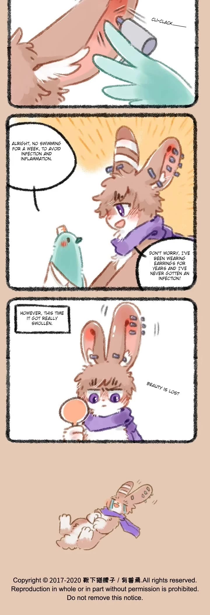 You Shou Yan Chapter 297 page 3 - Chapter 297: Modern-Day Bunny/Piercing Ears