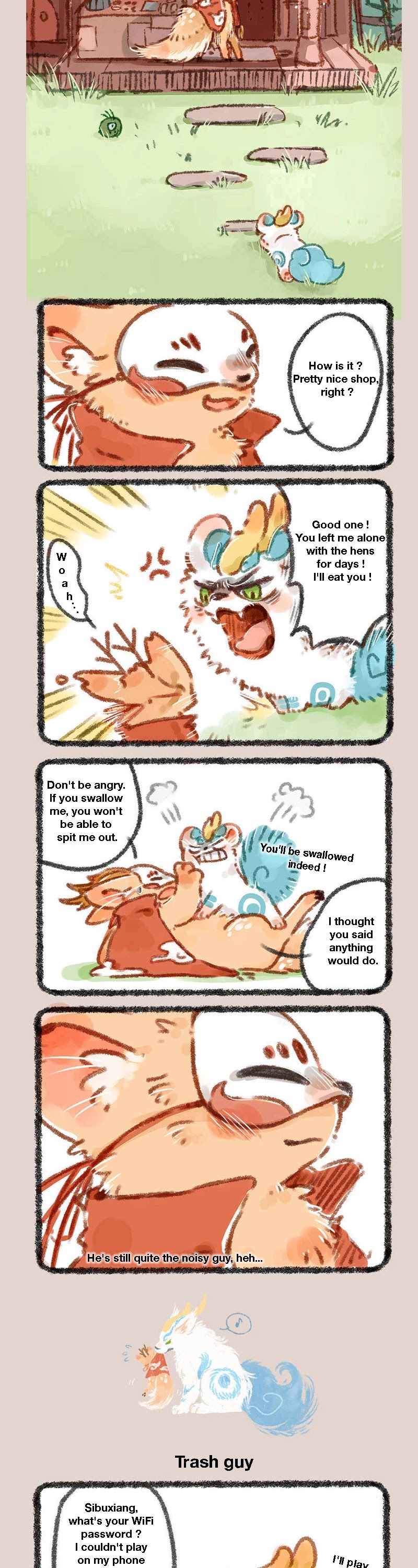 You Shou Yan Chapter 3 page 2 - Chapter 3: It's not easy to care for friends who come from afar