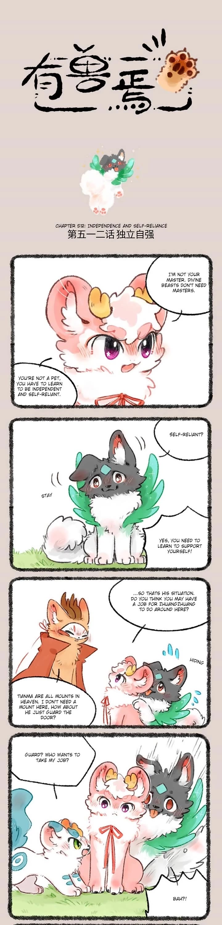 You Shou Yan Chapter 512 page 1 - Chapter 512: Independence and Self-Reliance/Suitable Job