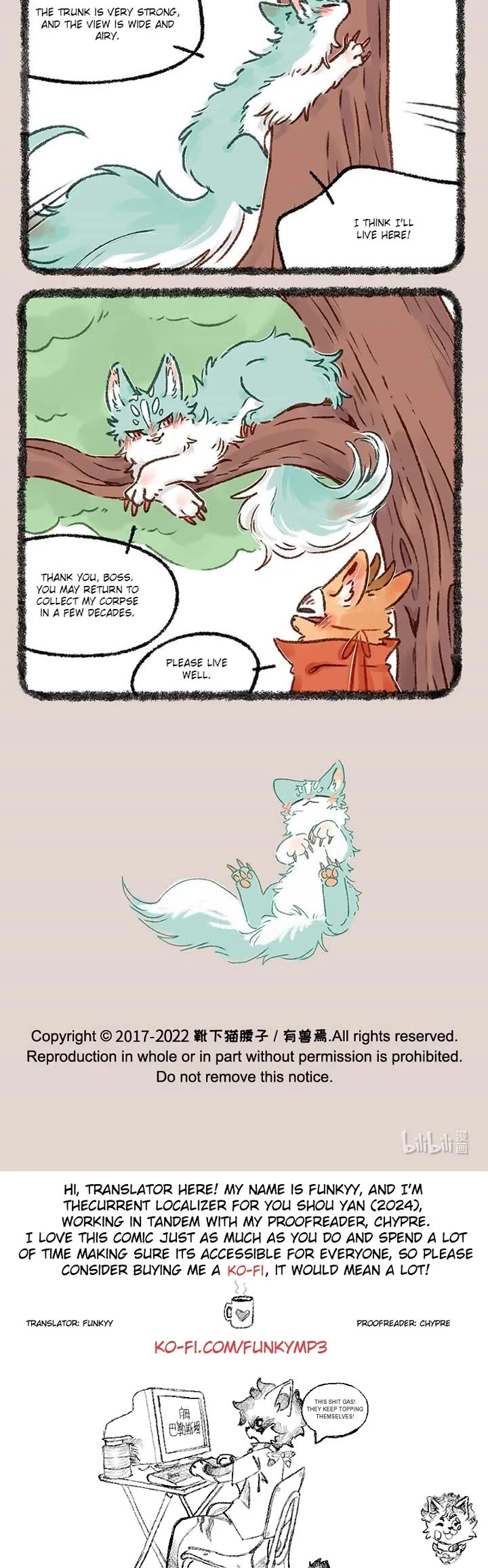 You Shou Yan Chapter 603 page 3 - Chapter 603: Copy cat/Resting Ground