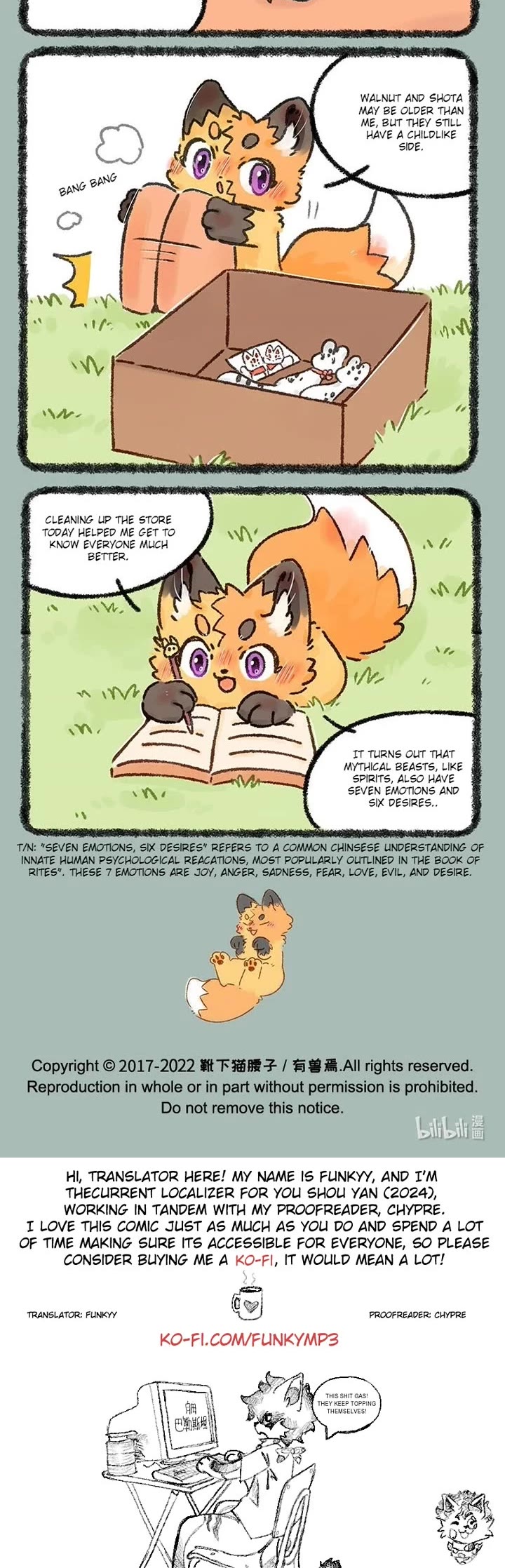 You Shou Yan Chapter 604 page 3 - Chapter 604: Vacation Plan/Working Fox