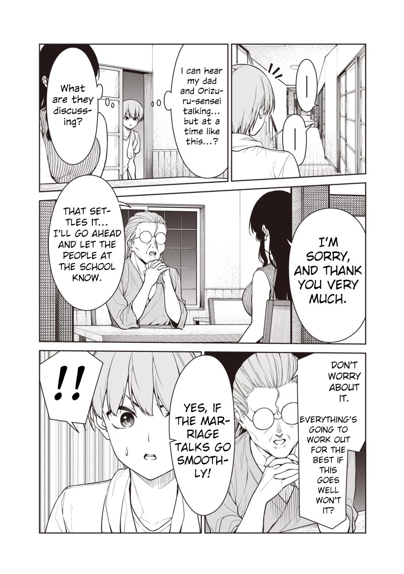 You Still Call Yourselves Teachers? Chapter 11.2 page 9 - Chapter 11.2: Orizuru-sensei and the Secret Consultation (2)