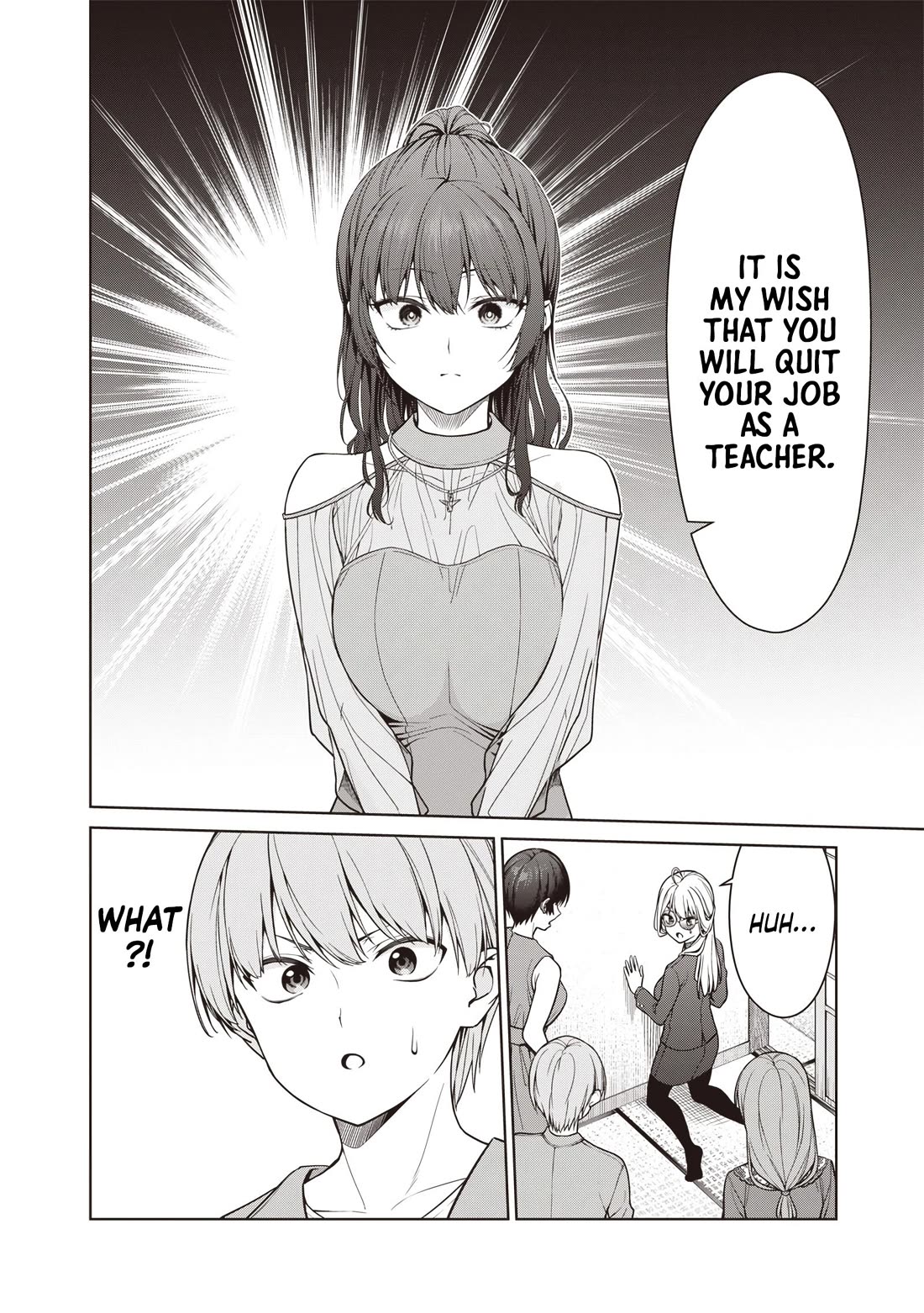 You Still Call Yourselves Teachers? Chapter 12.2 page 5 - Chapter 12.2: Orizuru-sensei and the Matchmaking (2)