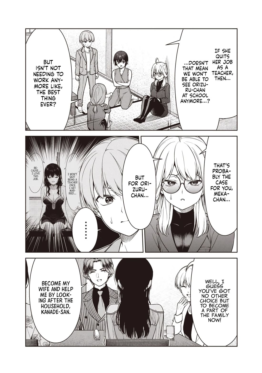 You Still Call Yourselves Teachers? Chapter 12.2 page 7 - Chapter 12.2: Orizuru-sensei and the Matchmaking (2)