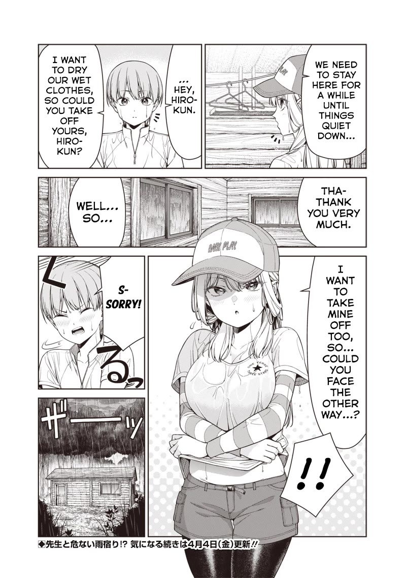 You Still Call Yourselves Teachers? Chapter 17.1 page 11 - Chapter 17.1: Shinozaki-Sensei and secret shelter from rain (1)