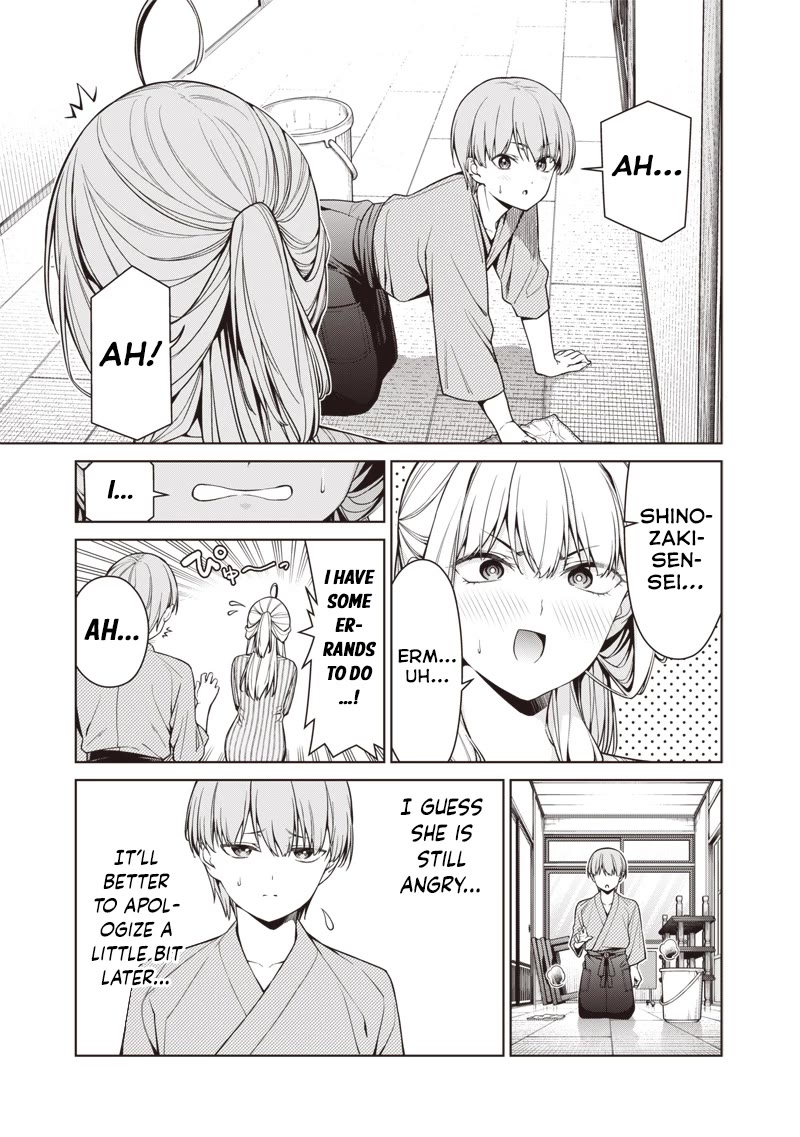 You Still Call Yourselves Teachers? Chapter 17.1 page 3 - Chapter 17.1: Shinozaki-Sensei and secret shelter from rain (1)