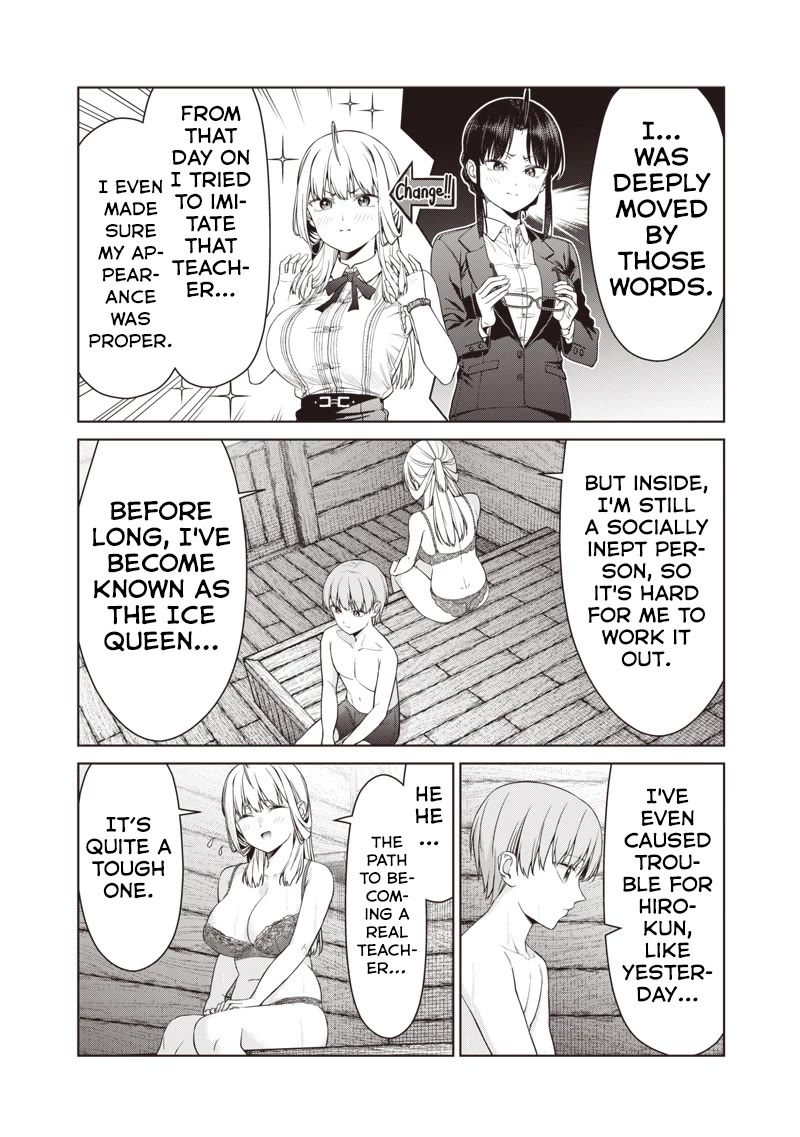 You Still Call Yourselves Teachers? Chapter 17.2 page 12 - Chapter 17.2: Shinozaki-Sensei and secret shelter from rain (2)