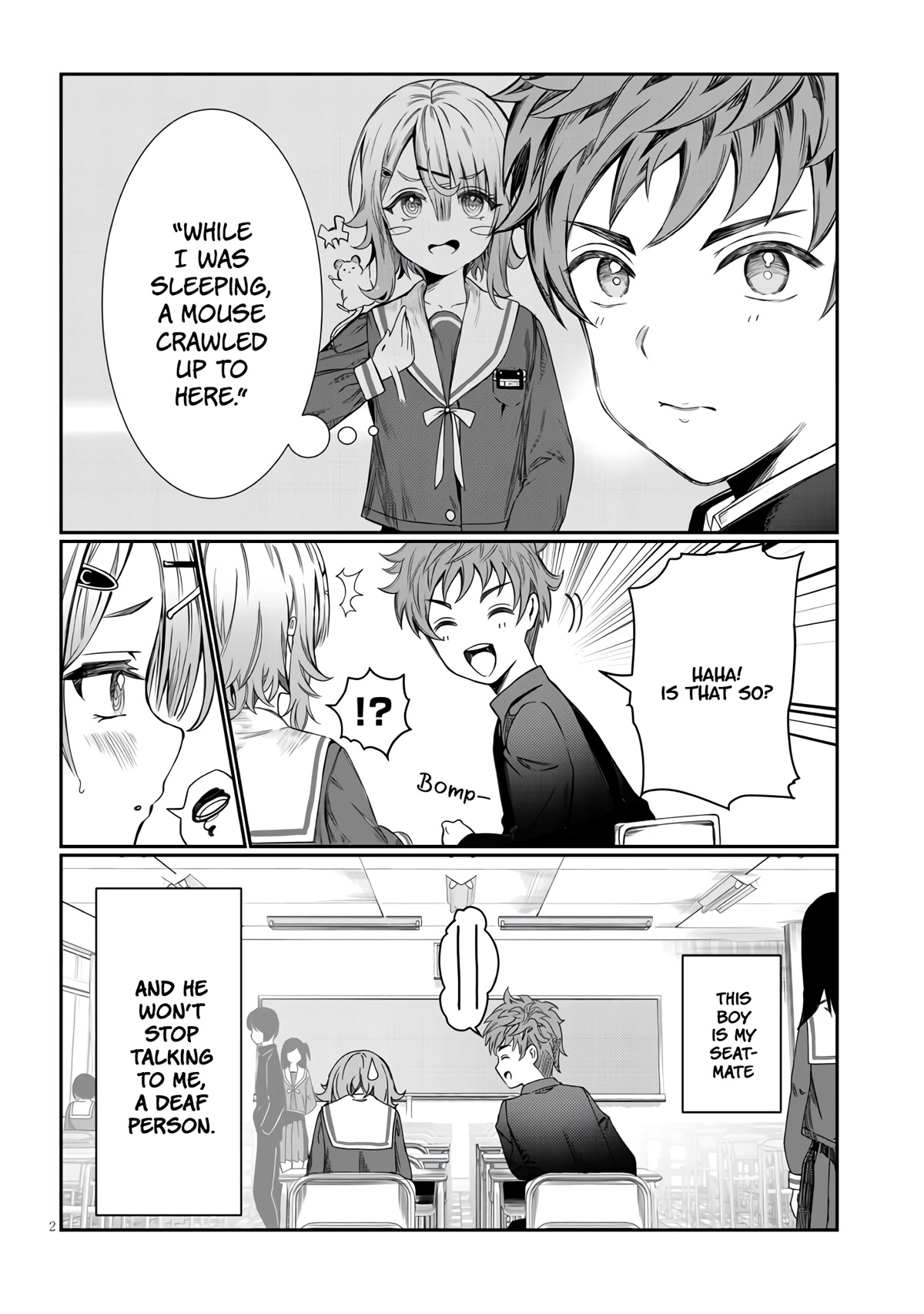 You Talk Too Much, So Just Shut It Already! Chapter 1 page 2 - Chapter 1