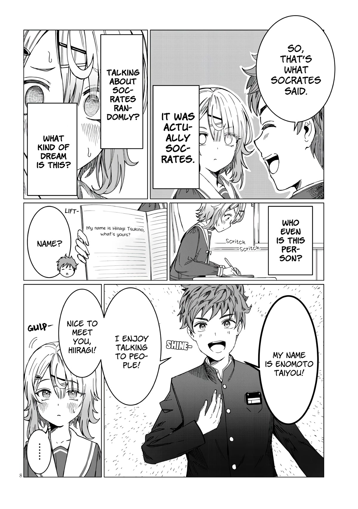 You Talk Too Much, So Just Shut It Already! Chapter 1 page 8 - Chapter 1
