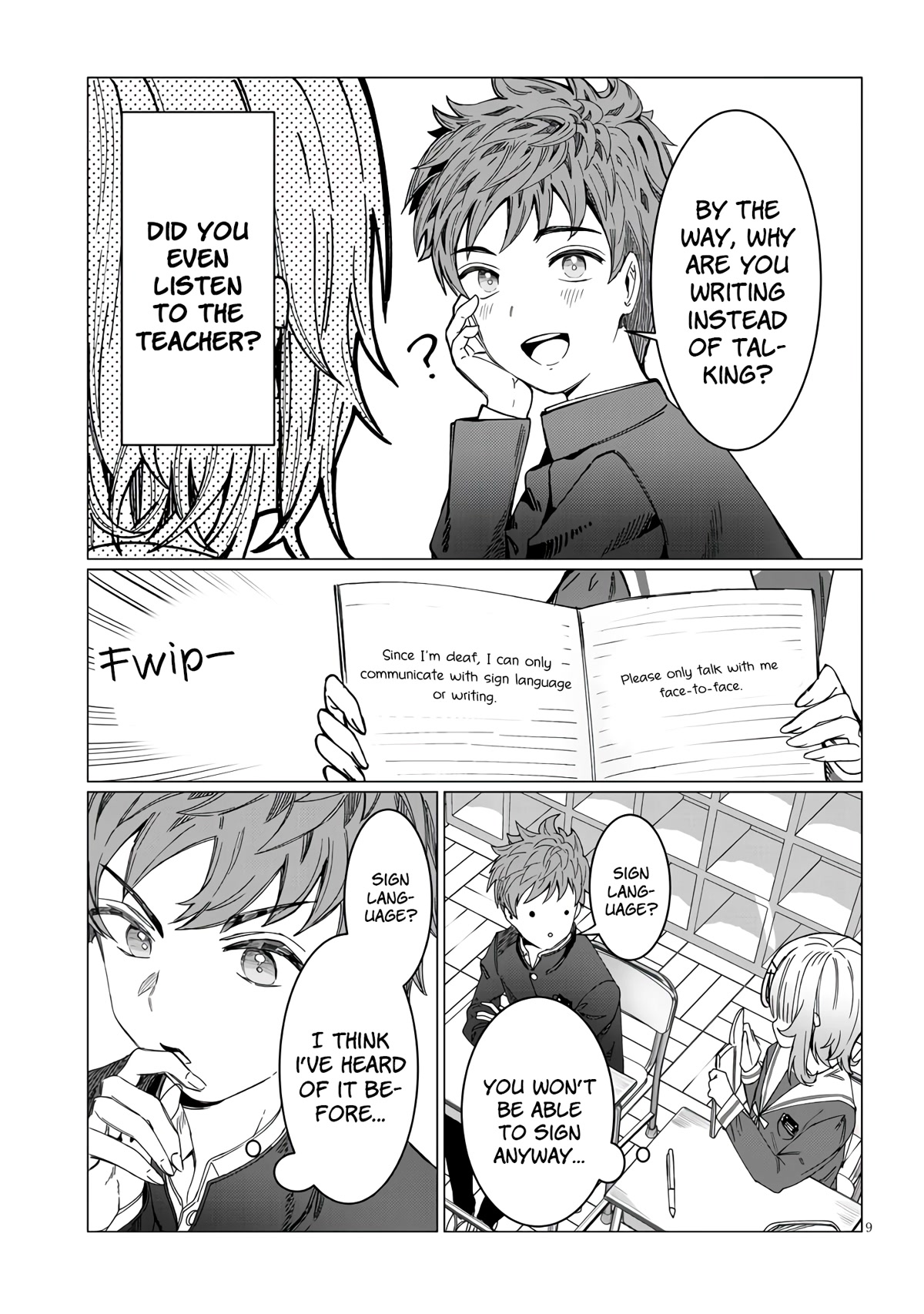 You Talk Too Much, So Just Shut It Already! Chapter 1 page 9 - Chapter 1