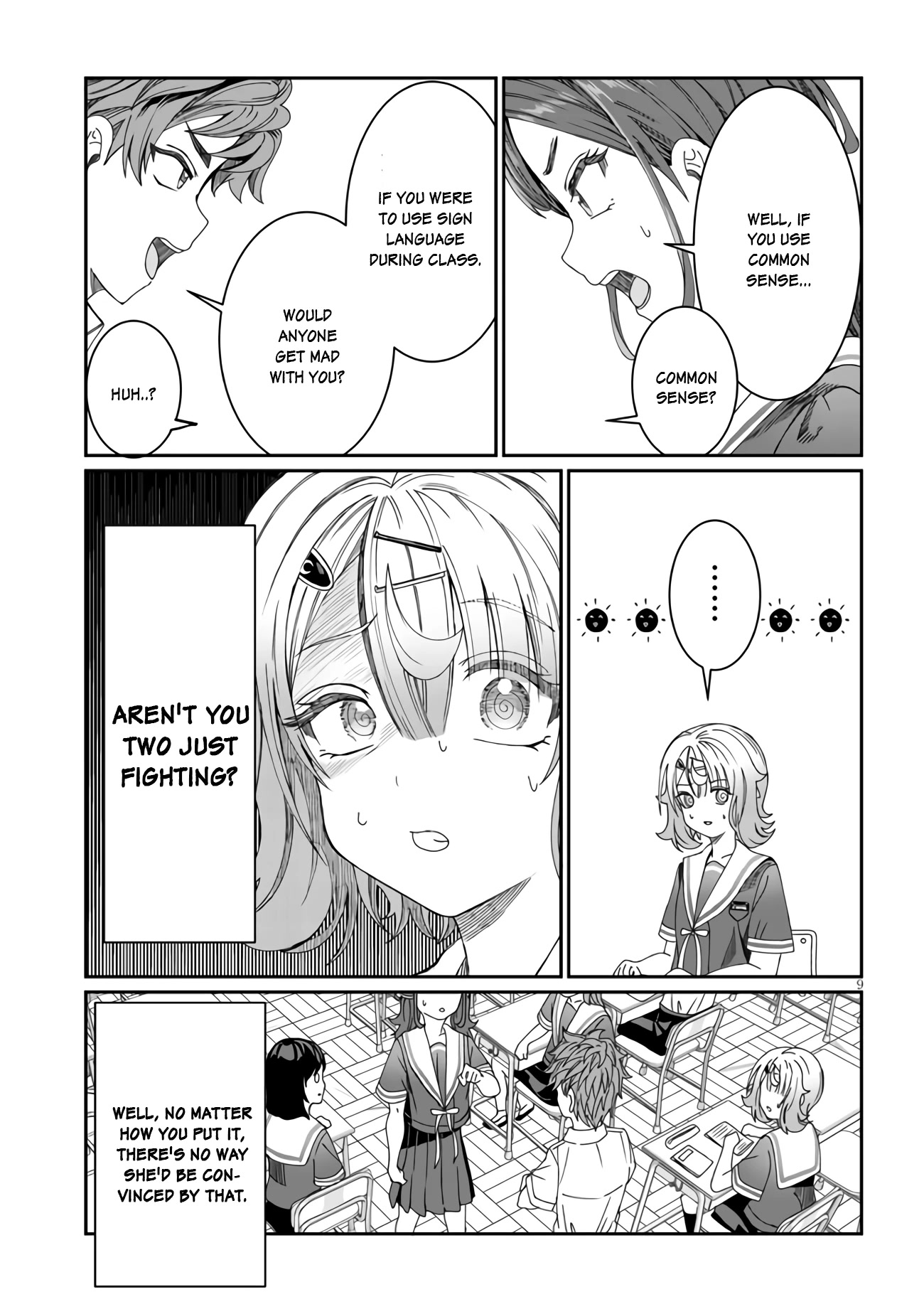 You Talk Too Much, So Just Shut It Already! Chapter 12 page 9 - Chapter 12