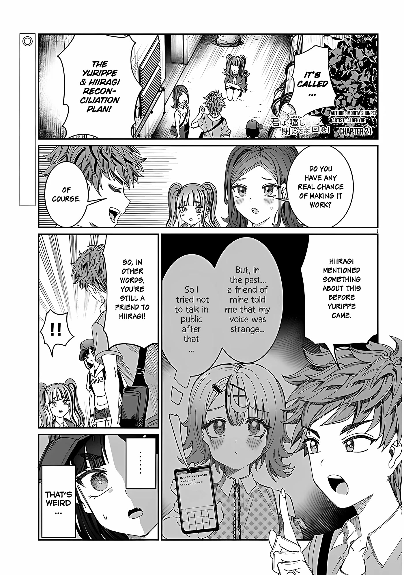 You Talk Too Much, So Just Shut It Already! Chapter 21 page 1 - Chapter 21