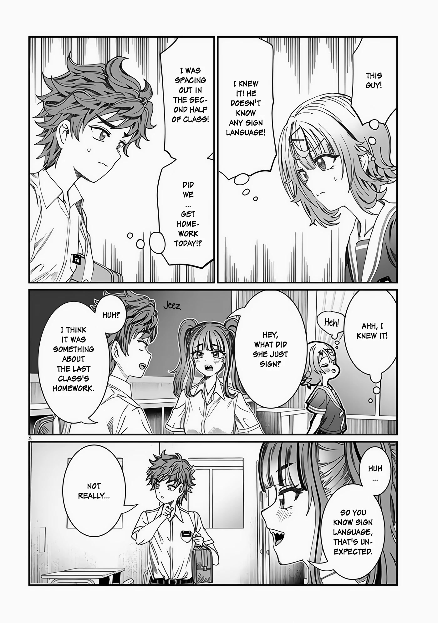 You Talk Too Much, So Just Shut It Already! Chapter 22 page 8 - Chapter 22